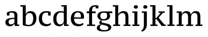 PT Serif Pro Caption Regular Font LOWERCASE