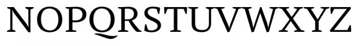 PT Serif Pro Ext Regular Font UPPERCASE