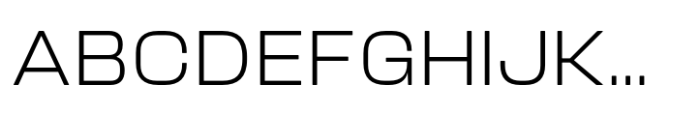 PT Filter Expanded Light Font UPPERCASE