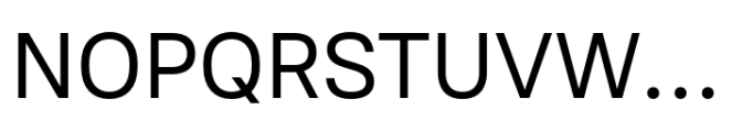 PT Root Regular Font UPPERCASE