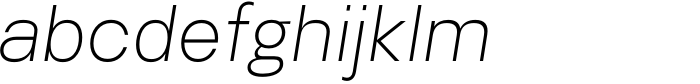 PT Schimetrik ExtraLight Italic FONT