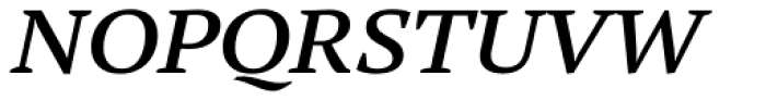 PT Serif Pro Extended Demi Italic Font UPPERCASE