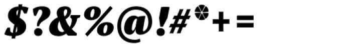 PT Serif Pro Narrow Black Italic Font OTHER CHARS