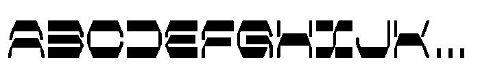 PTS Pharma Black Semi Expanded Font UPPERCASE
