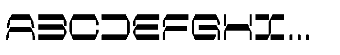 PTS Pharma Bold Expanded Font UPPERCASE