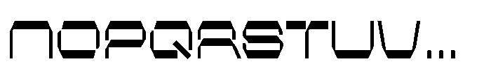 PTS Pharma Bold Expanded Font UPPERCASE