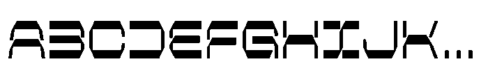 PTS Pharma Bold Semi Expanded Font UPPERCASE