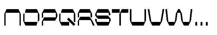 PTS Pharma Bold Semi Expanded Font UPPERCASE