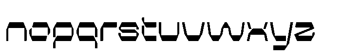 PTS Pharma Bold Semi Expanded Font LOWERCASE