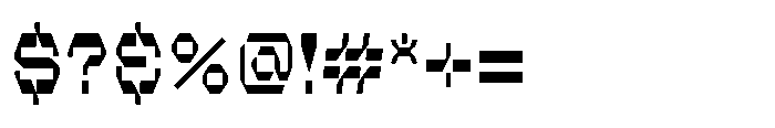 PTS Pharma Bold Font OTHER CHARS