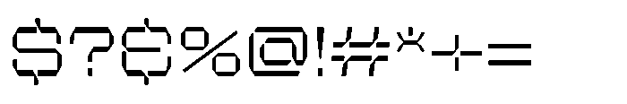 PTS Pharma Expanded Font OTHER CHARS