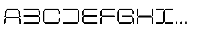 PTS Pharma Expanded Font UPPERCASE