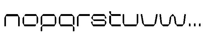 PTS Pharma Expanded Font LOWERCASE