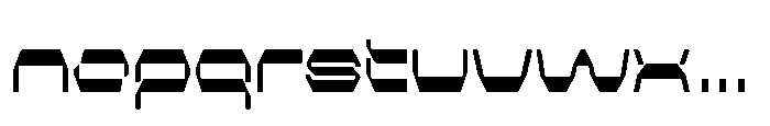 PTS Pharma Extra Bold Expanded Font LOWERCASE