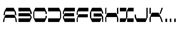PTS Pharma Extra Bold Semi Expanded Font UPPERCASE