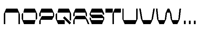 PTS Pharma Extra Bold Semi Expanded Font UPPERCASE