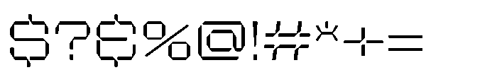 PTS Pharma Light Expanded Font OTHER CHARS