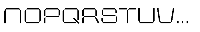 PTS Pharma Light Expanded Font UPPERCASE