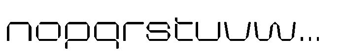 PTS Pharma Light Expanded Font LOWERCASE