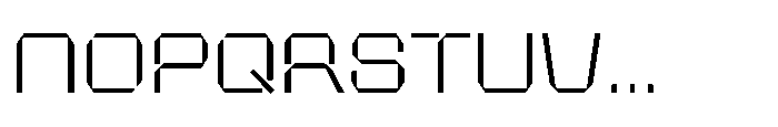 PTS Pharma Light Semi Expanded Font UPPERCASE
