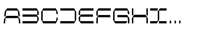 PTS Pharma Medium Expanded Font UPPERCASE