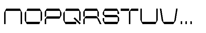 PTS Pharma Medium Expanded Font UPPERCASE