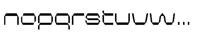 PTS Pharma Medium Expanded Font LOWERCASE
