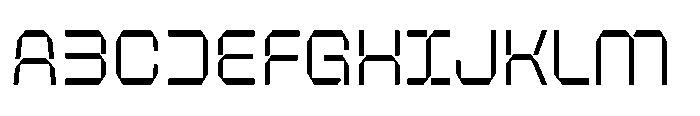 PTS Pharma Regular Font UPPERCASE