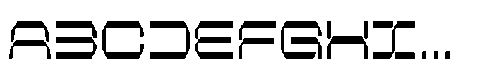 PTS Pharma Semi Bold Expanded Font UPPERCASE