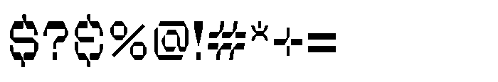 PTS Pharma Semi Bold Font OTHER CHARS