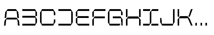 PTS Pharma Semi Expanded Font UPPERCASE
