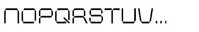 PTS Pharma Semi Expanded Font UPPERCASE