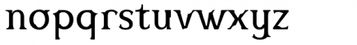 Pterra Font LOWERCASE