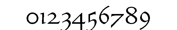 Ptolemy GreatPrimer18 Font OTHER CHARS