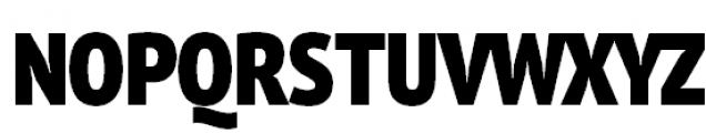 PT Sans Pro Narrow Black Font UPPERCASE