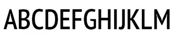 PT Sans Pro Narrow Demi Font UPPERCASE