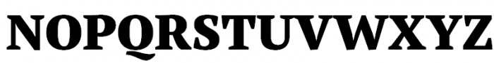 PT Serif Pro Black Font UPPERCASE