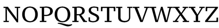 PT Serif Pro Caption Font UPPERCASE