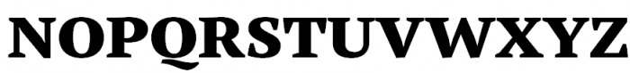 PT Serif Pro Extended Black Font UPPERCASE
