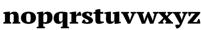 PT Serif Pro Extended Black Font LOWERCASE