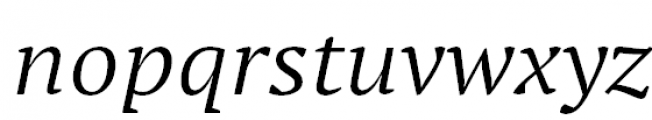 PT Serif Pro Extended Book Italic Font LOWERCASE