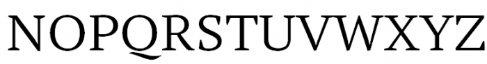 PT Serif Pro Extended Book Font UPPERCASE