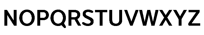 Pureunjeonnam Bold Font UPPERCASE