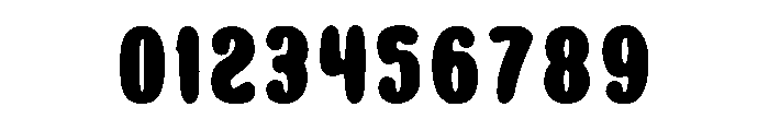 PUFFY Font OTHER CHARS