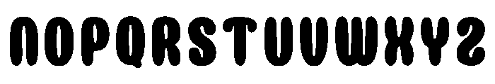 PUFFY Font UPPERCASE