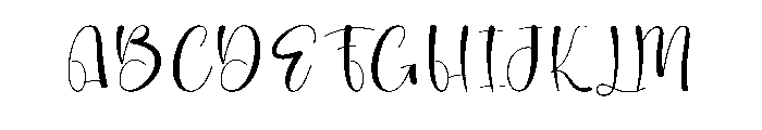 Public Hangout Font UPPERCASE