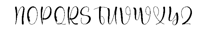Public Hangout Font UPPERCASE