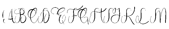 Public Transtv Font UPPERCASE
