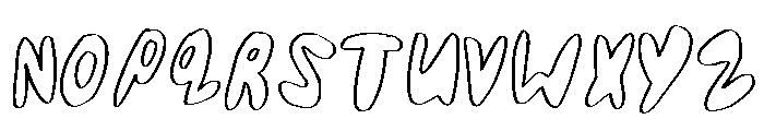 Pudding Pop Regular Font UPPERCASE