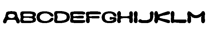 Pudgeloo Regular Font UPPERCASE